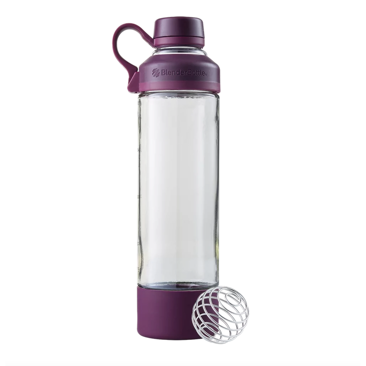 Blender Bottle® Mantra™ Glass Bottle 600ml Purple Color