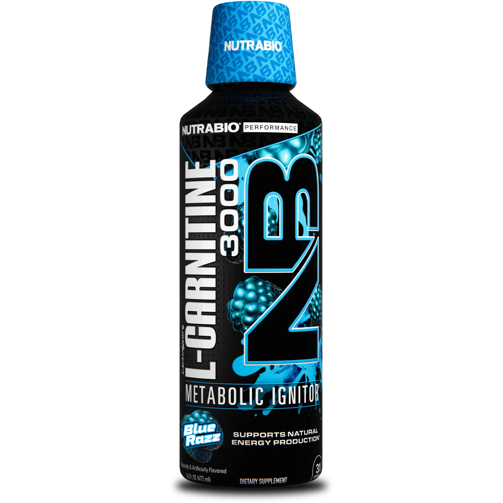l carnitine with carbs NutraBio – L-Carnitine Liquid Shots 3000mg, Blue Razz Zero Carbs & Sug – Healthland Co