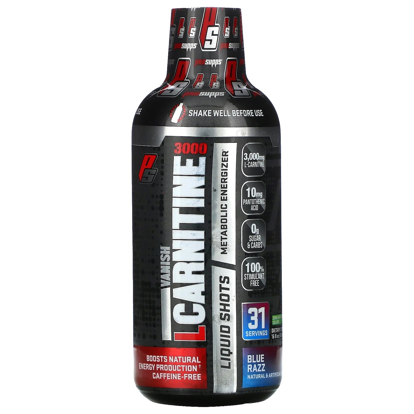 PROSUPPS L-Carnitine 3000 Liquid Shots for Men and Women Blue Razz Fla Healthland Co. PROSUPPS L-Carnitine 3000 Liquid Shots for Men and Women Blue Razz Fla Healthland Co.