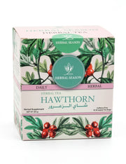 Herbal Season Daily Hawthorn Herbal Tea, Caffeine Free, 16 Tea Bags (40g)