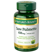 Nature's Bounty Saw Palmetto 450 mg, 100 Capsules