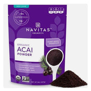 مسحوق توت الآساي العضوي من نافيتاس أورجانيكس، 227 غرام