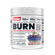 بيسك سبلمنت مكمل حرق الدهون بنكهة شاي التوت الأزرق المثلج 202.5 جم