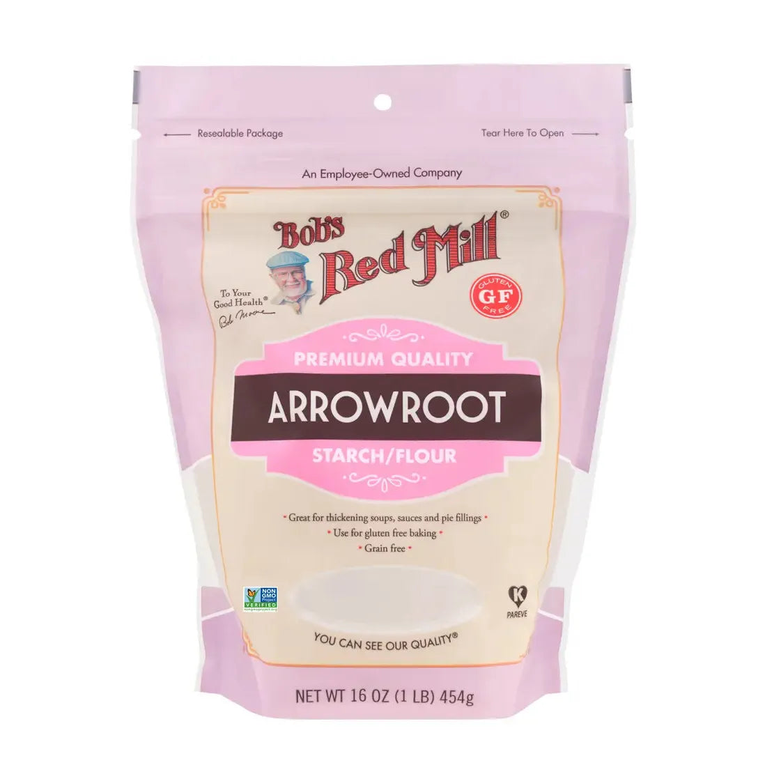 Bob's Red Mill Arrowroot Starch Gluten Free 454g