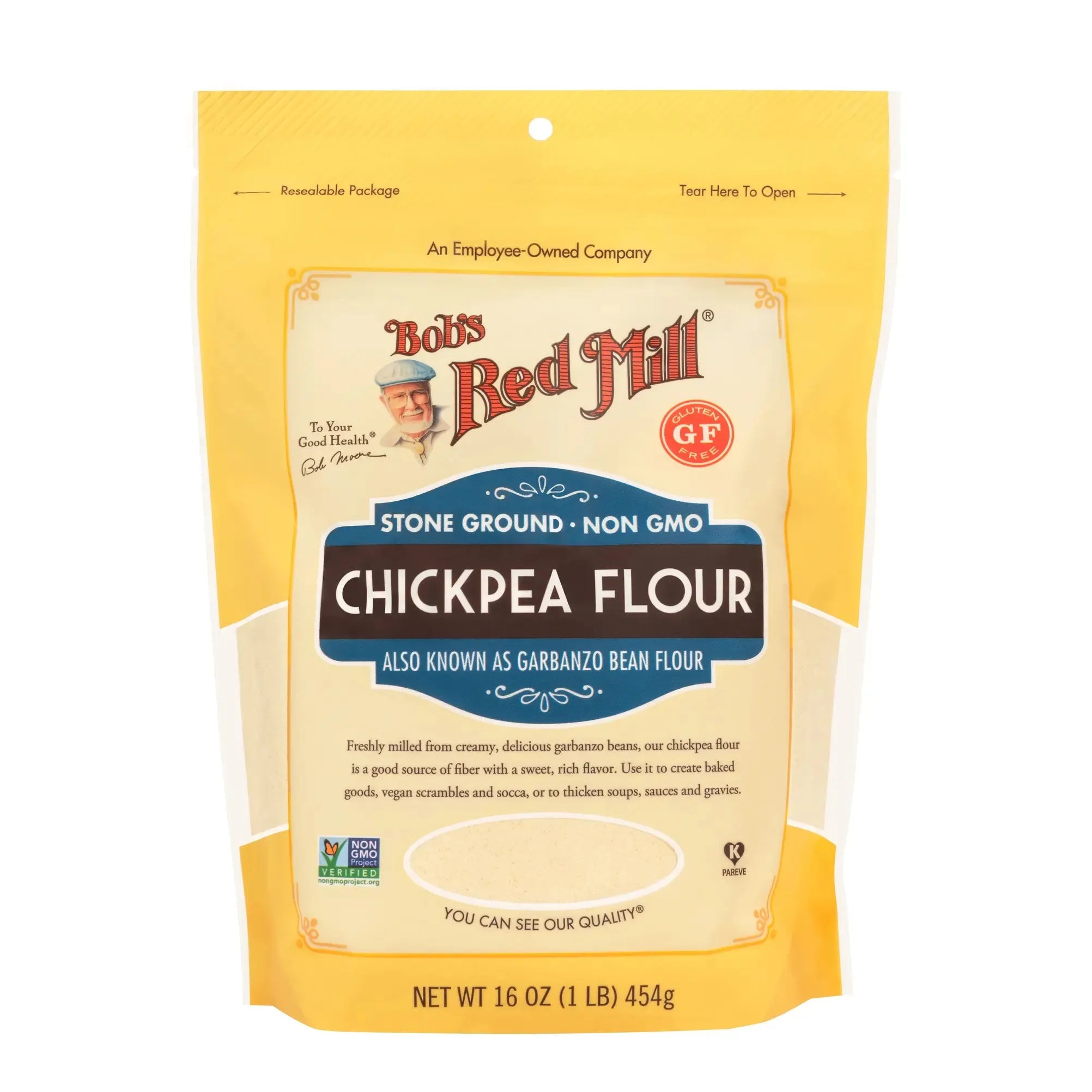 Bob's Red Mill Stone Ground Chickpea Flour 454g