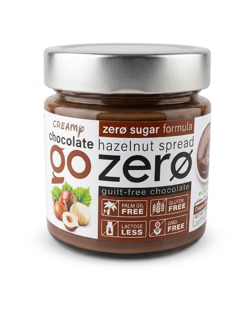 Go Zero Hazelnut Spread Creamy Chocolate 227g