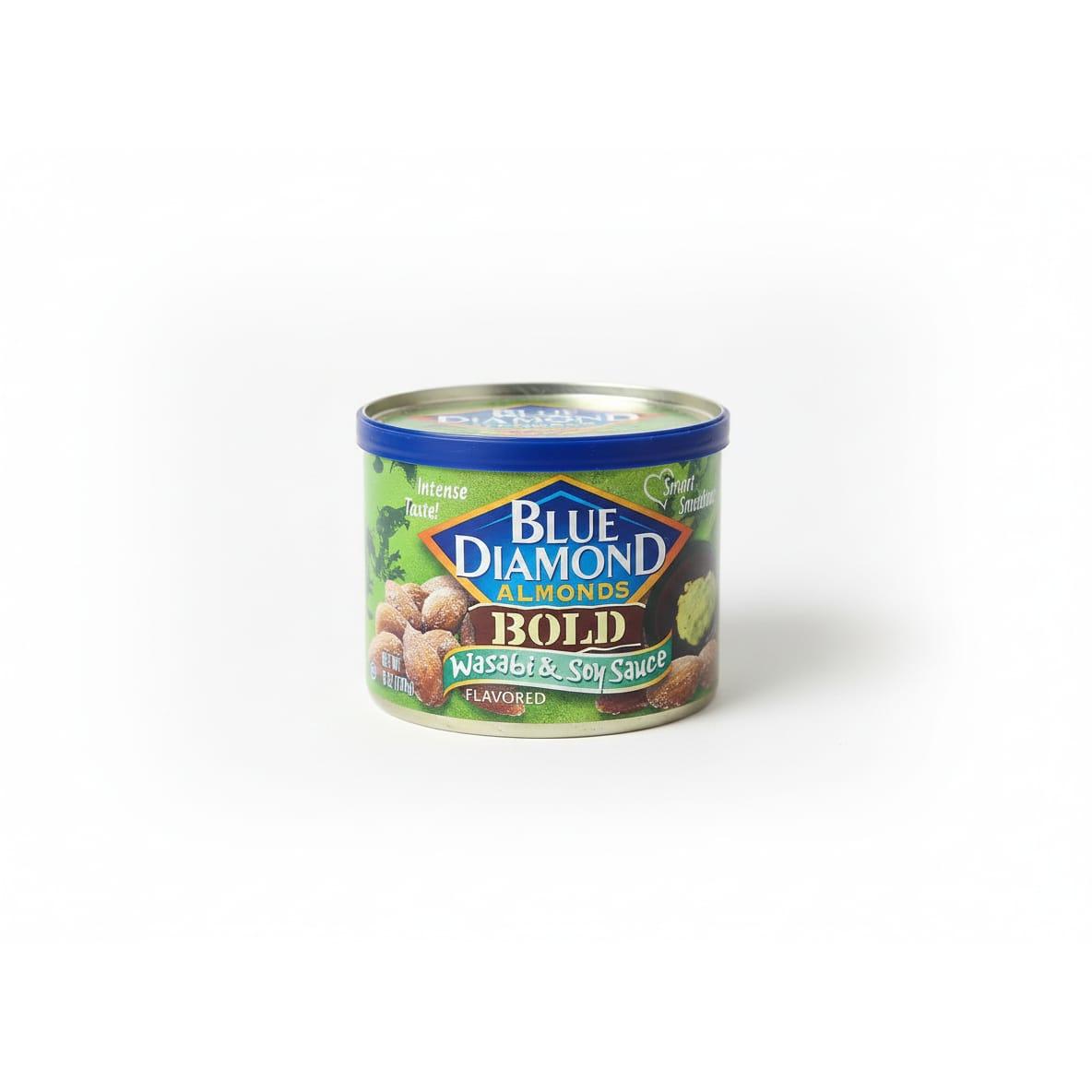 Blue Diamond Almonds - Wasabi & Soy Sauce (6oz).