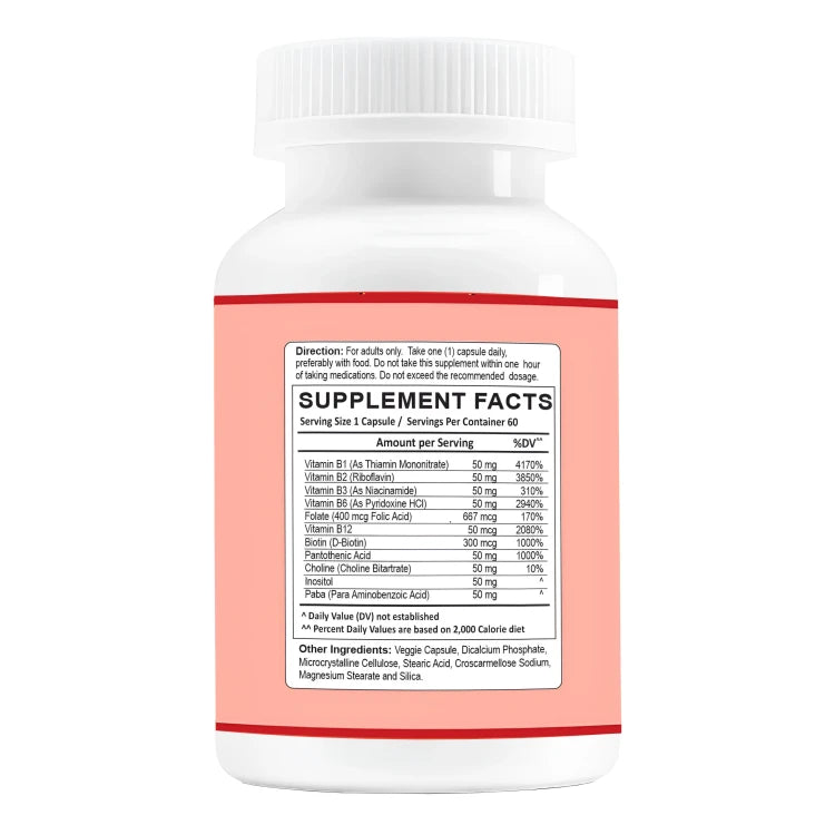 Meditech Vitamin B Complex 60 Capsules