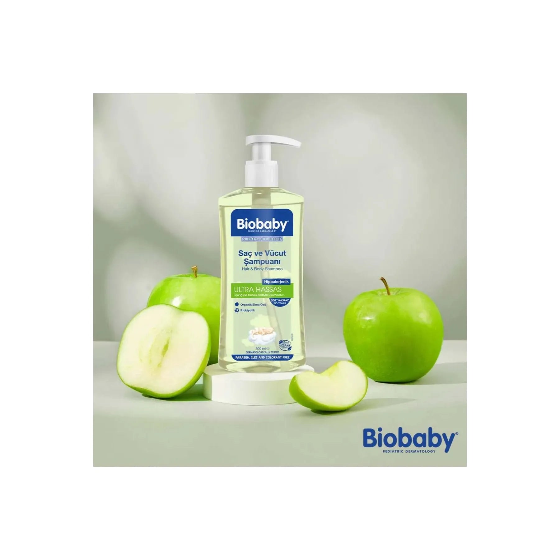 Biobaby Baby Shampoo (Hair and Body) 500ml