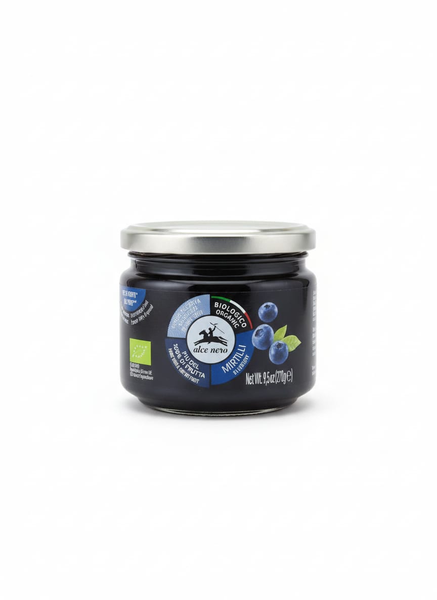 Alce Nero Organic Blueberry Fruit Spread - 270g