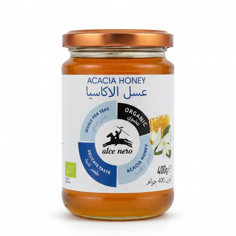 Alce Nero Organic Acacia Honey 400g