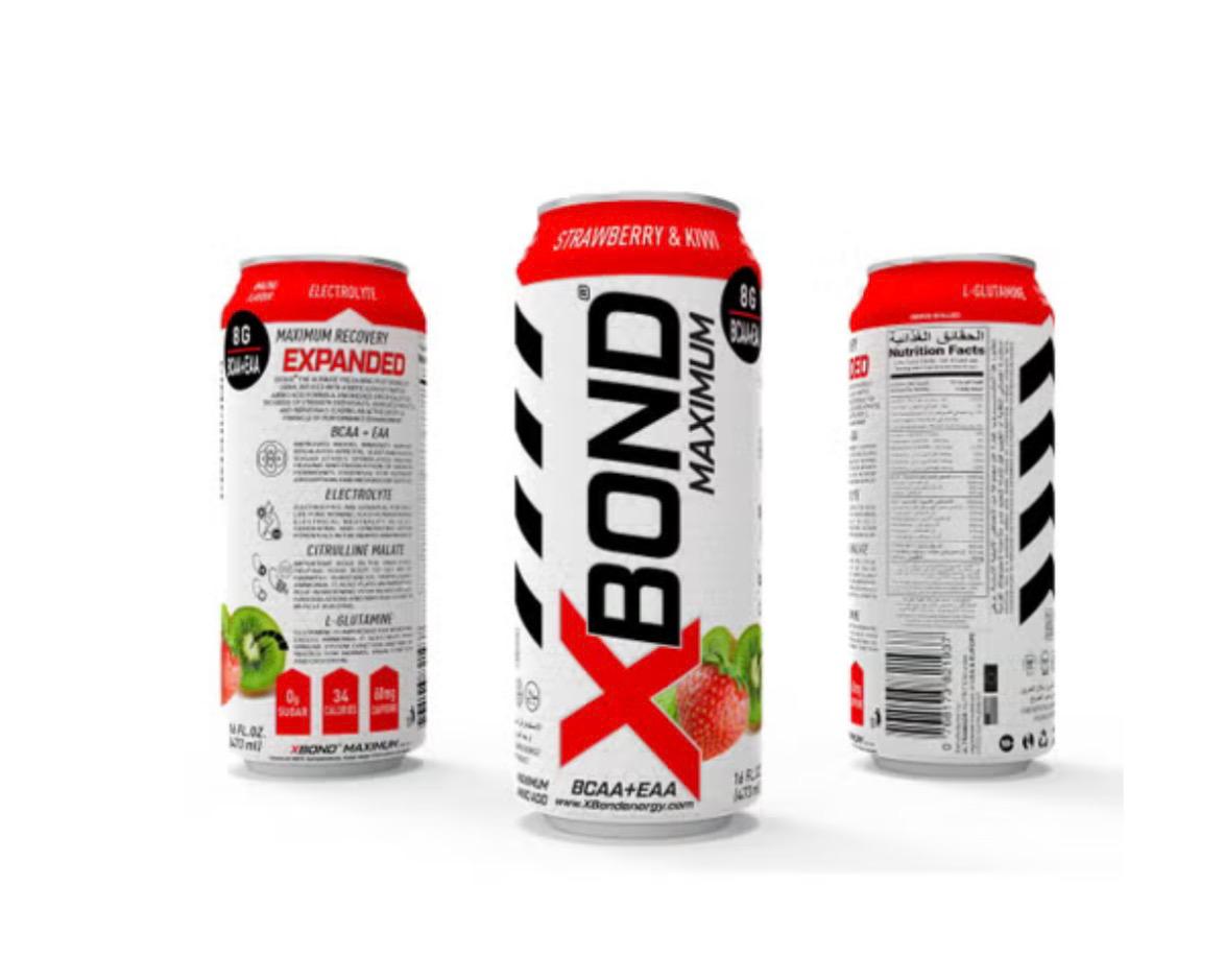 XBond Maximum BCAA+EAA Strawberry & Kiwi Expanded 473ml
