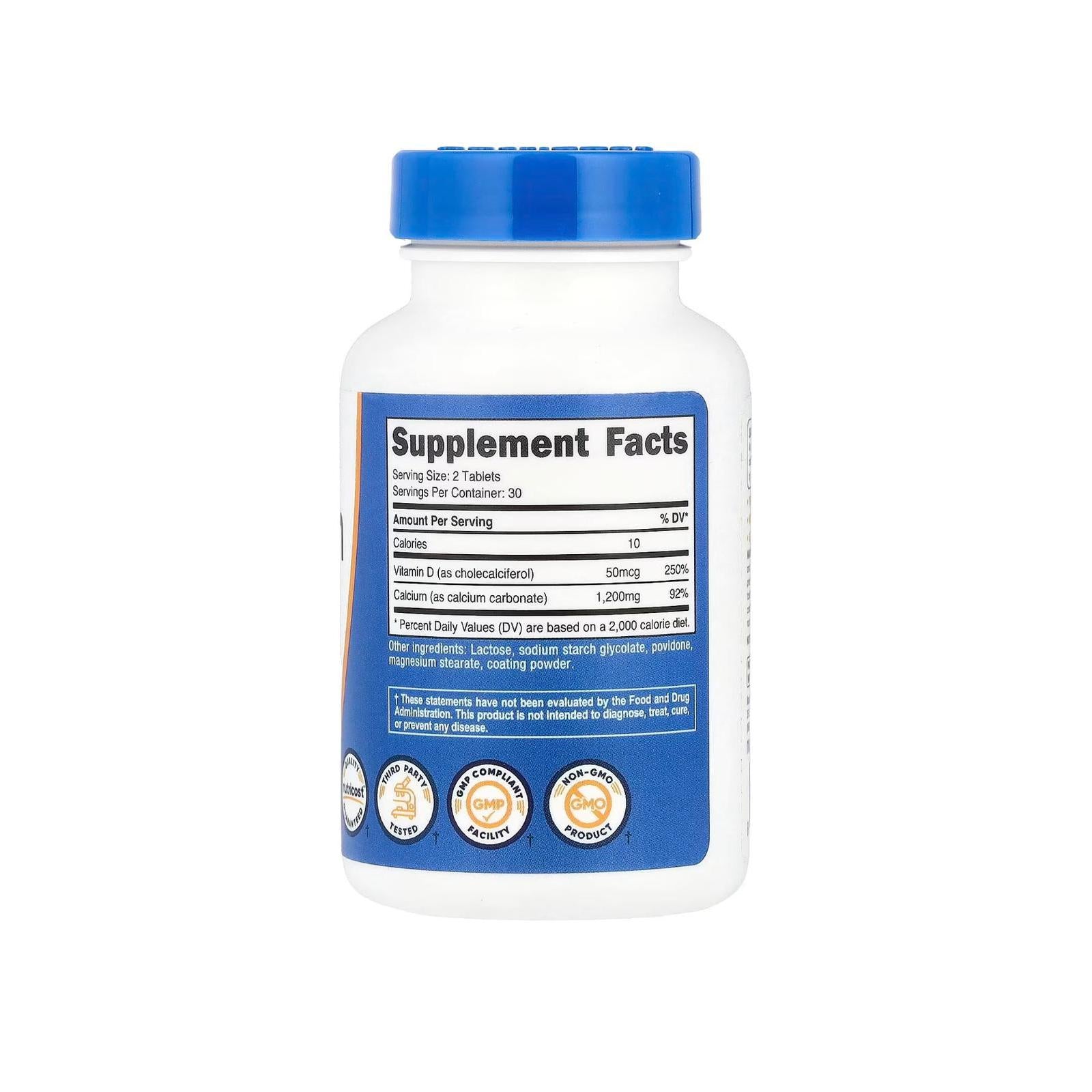 نيوتريكوست كالسيوم مع فيتامين د3 60 قرص