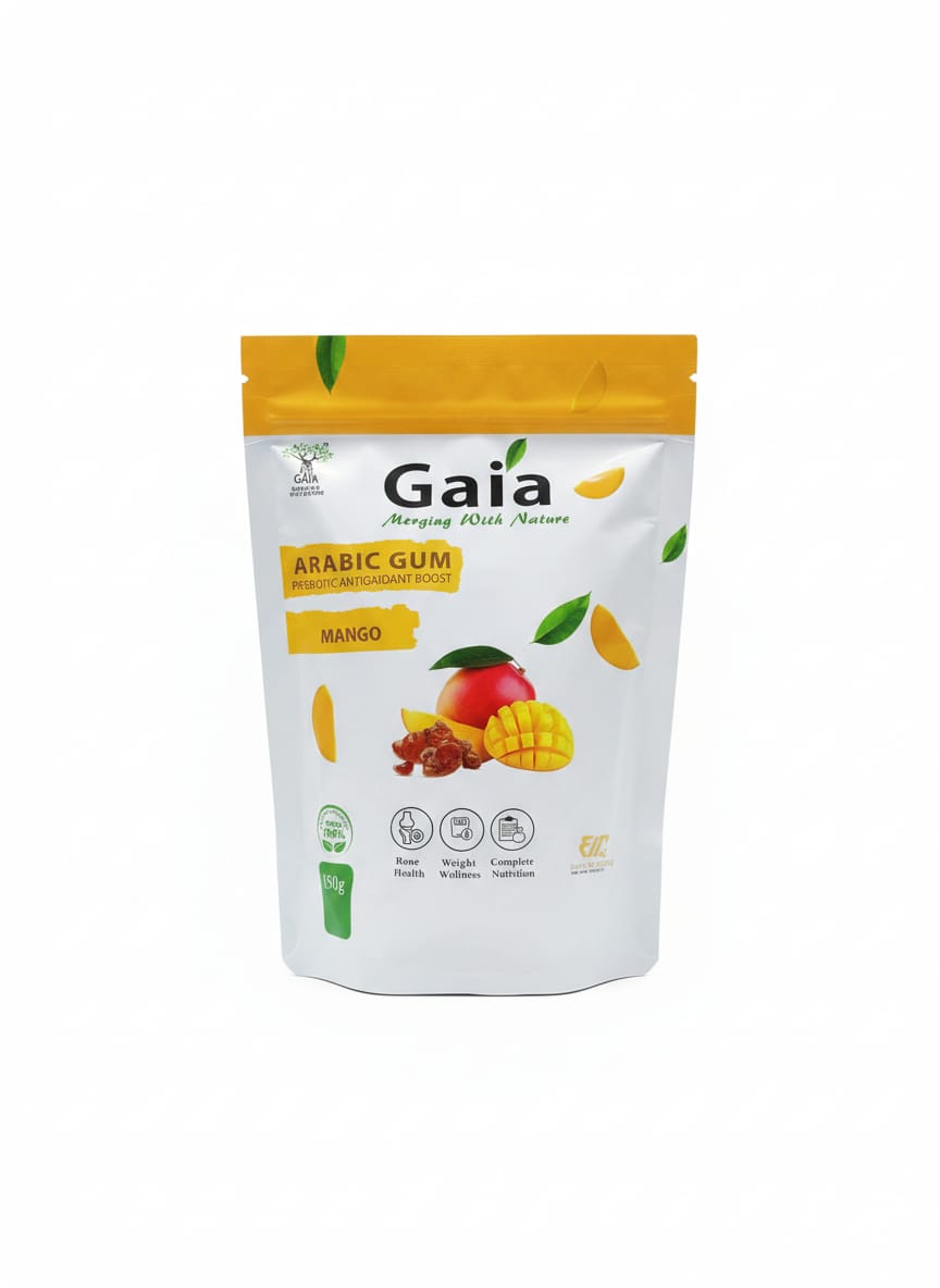 Gaia Arabic Gum - Mango Flavor (150g)