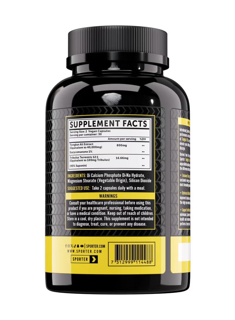 سبورتر تونكات علي 800 مجم 60 كبسولة نباتية