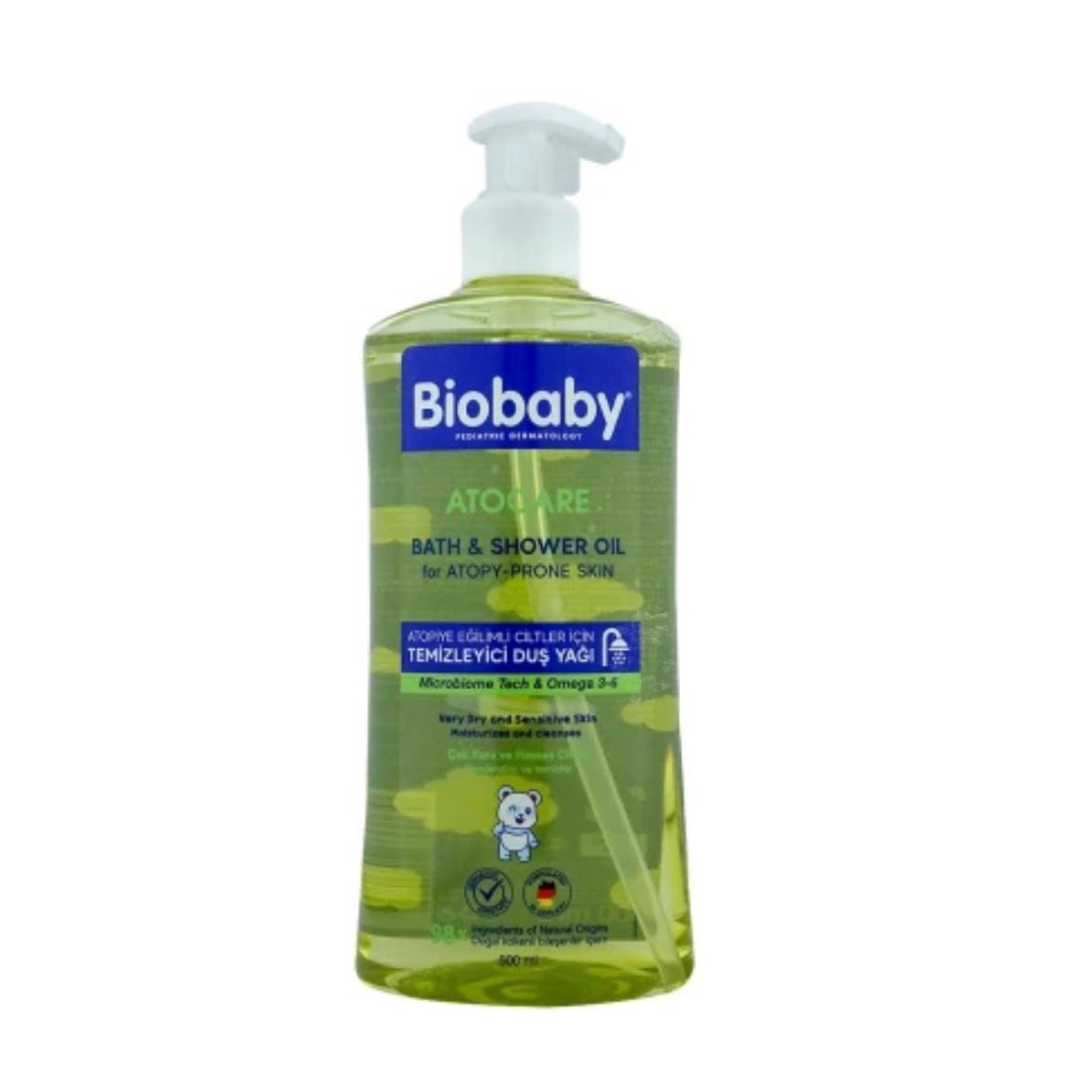 Biobaby Atocare Bath & Shower Oil for very dry & sensitive – 500ml