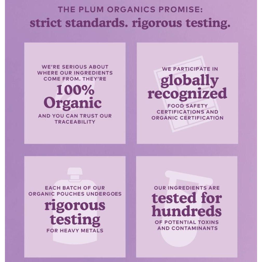 وجبات خفيفة من الفواكه بنكهة التوت المختلط من بلام أورجانيكس، 5 عبوات، 10 غرام