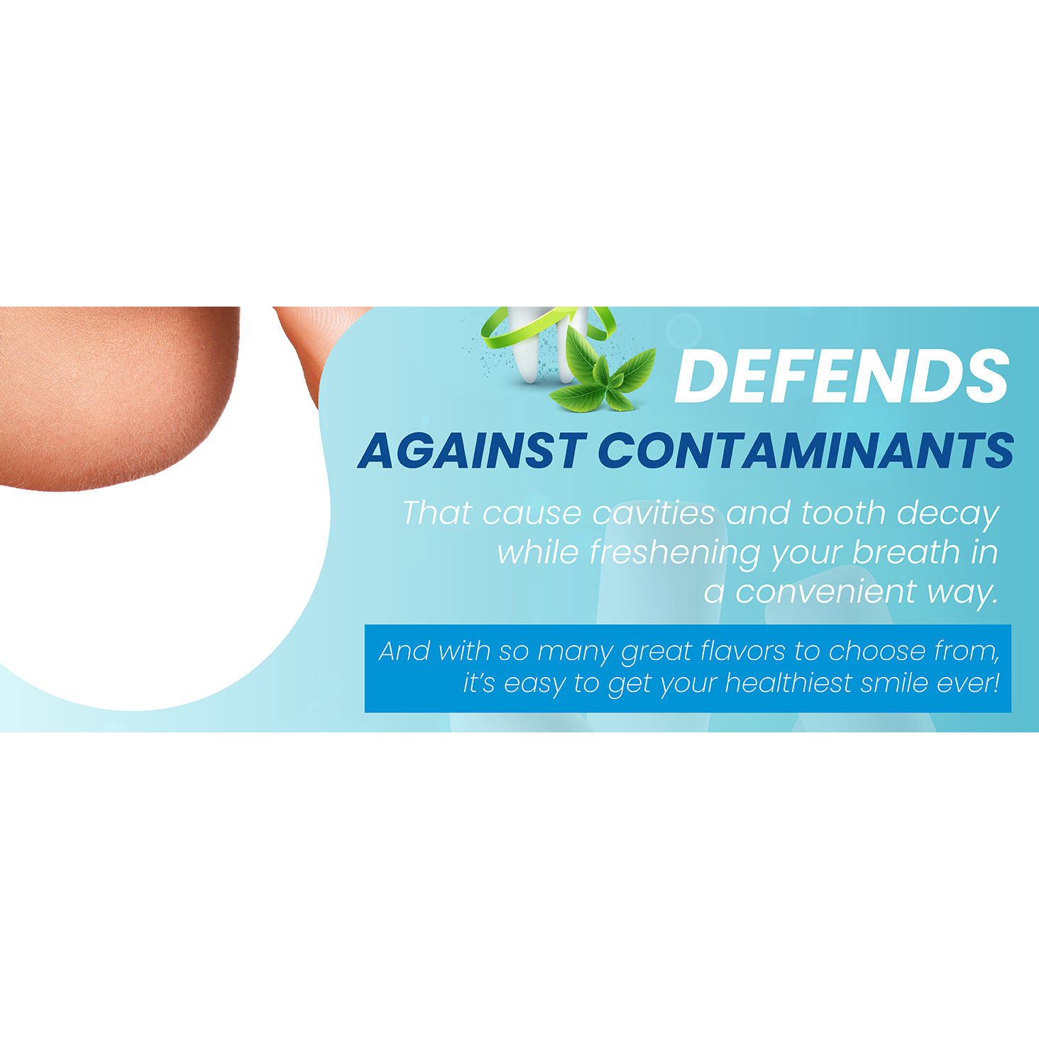 سبري علكة النعناع بالنعناع زيليتول خالي من السكر 10 قطع