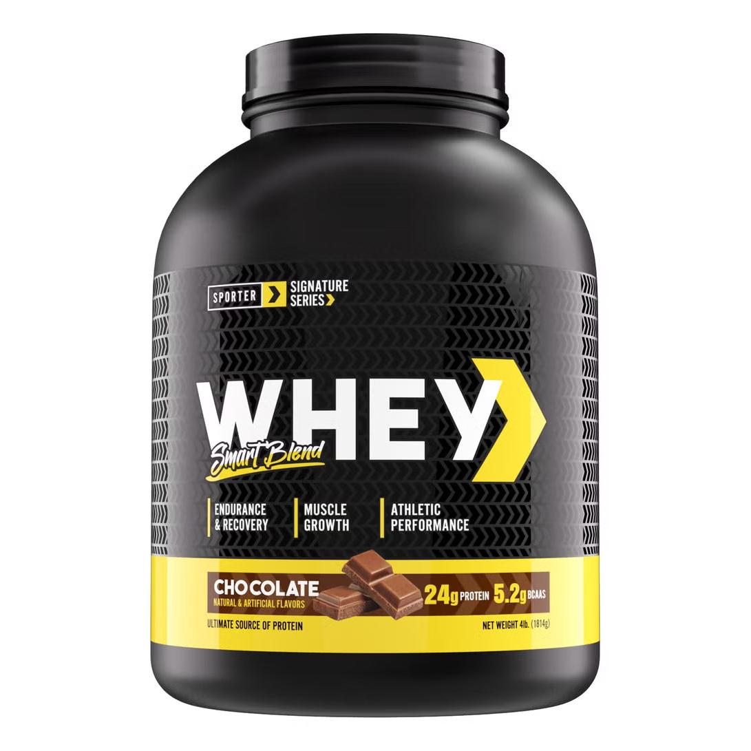 Sporter Whey Smart Blend Chocolate 24g Protein 5.2g BCAAs 1814g