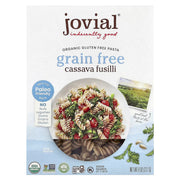 Jovial Grain-Free Cassava Fusilli Organic, Gluten Free Pasta, Paleo Pasta, Grain-Free, Non-GMO, High-Fiber 227g