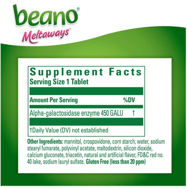 Beano Strawberry Meltaways 15pcs