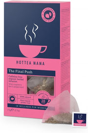 HotTea Mama The Final Push Raspberry Leaf Tea  21g 14 Biodegradable Plant Based Bags