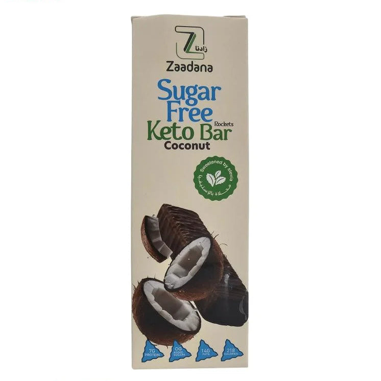Keto Bar Sugar Free Coconut Flavor 50g