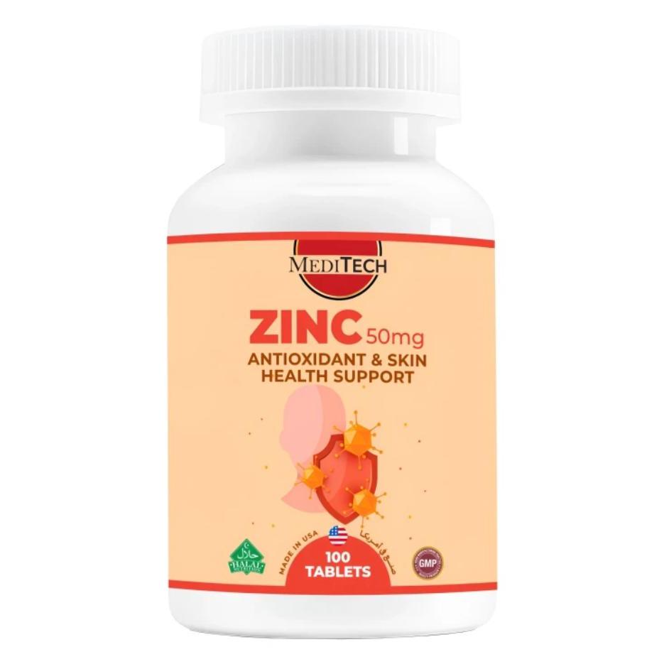 Meditech Zinc 50 mg 100 tablets