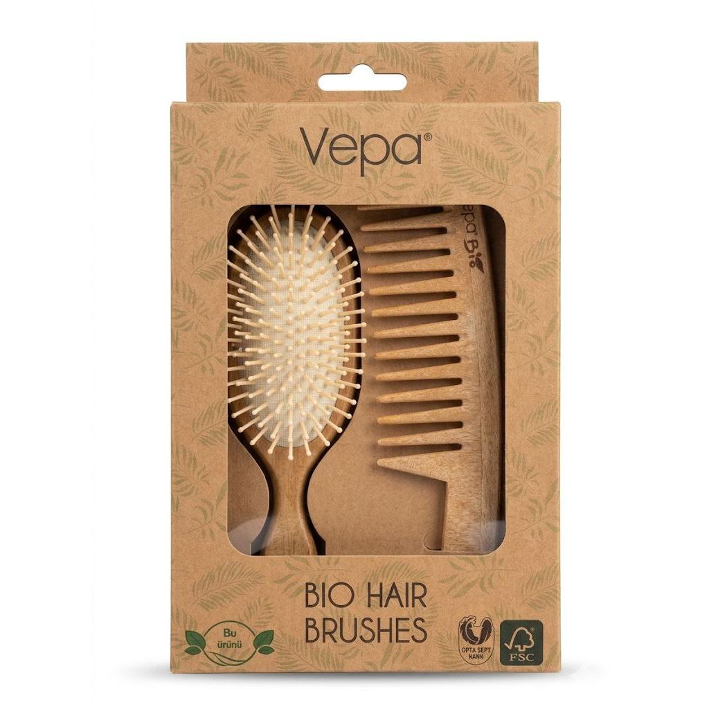 Vepa Bio Soft Touch STARCH Based Hair Brush & Comb 503 + 990 SET