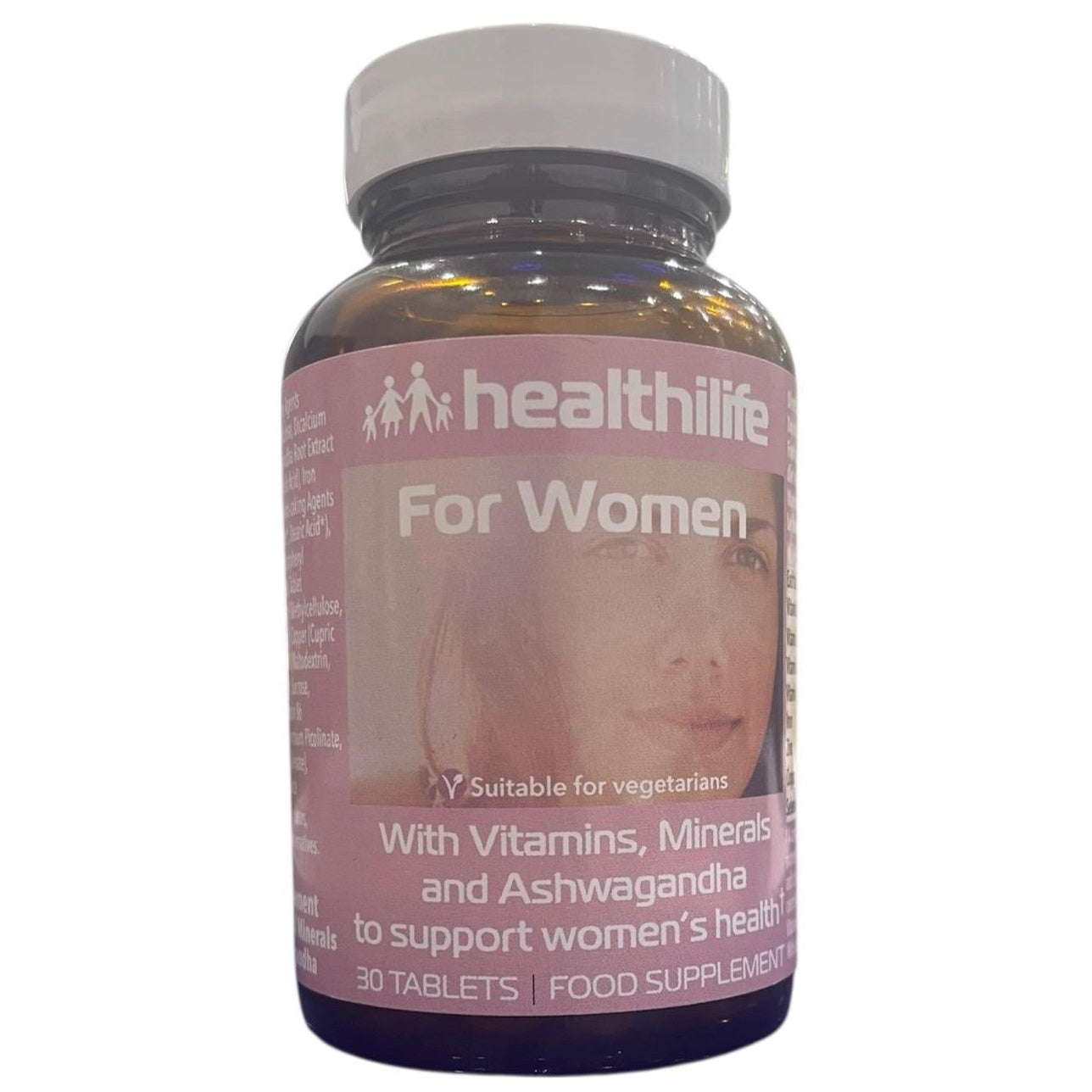 HealthiLife For Women Multivitamins & Minerals with Ashwagandha 30 Tablets