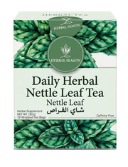 Herbal Season Daily Nettle Leaf Herbal Tea, Caffeine Free, 16 Tea Bags (40g)