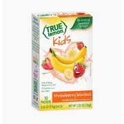 True Lemon, Kids Drink Mix, Strawberry Banana, 10 Packets 3.5g Each