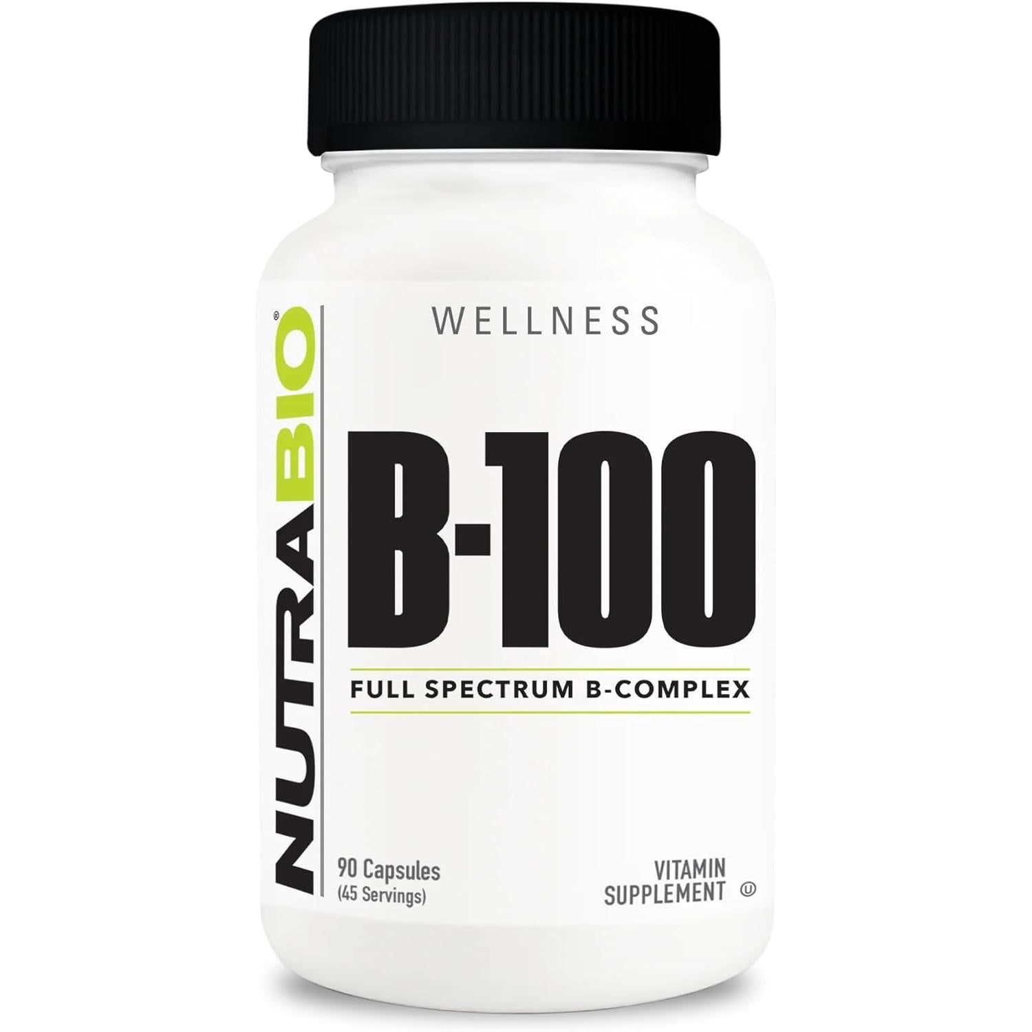 نوترابيو  مركب فيتامين ب كامل الطيف 90 كبسولة نباتية