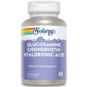 Solaray Glucosamine Chondroitin and Hyaluronic Acid 90 Veg Capsules