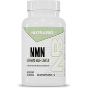 NutraBio NMN NAD Supplement, 60 Capsules
