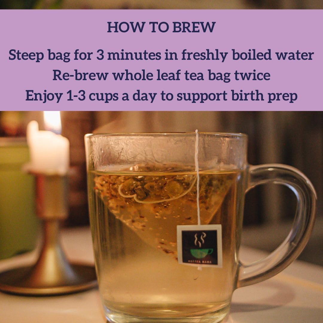 هوت تي ماما شاي الأعشاب الصباحي العضوي المساعد للهضم 14 كيس