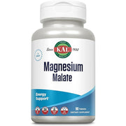 KAL Magnesium Malate 400mg Chelated Magnesium with Malic Acid Enhanced Absorption Vegan 90 Tabs