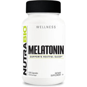 NutraBio Melatonin 3 Mg 120 Vegetable Capsules