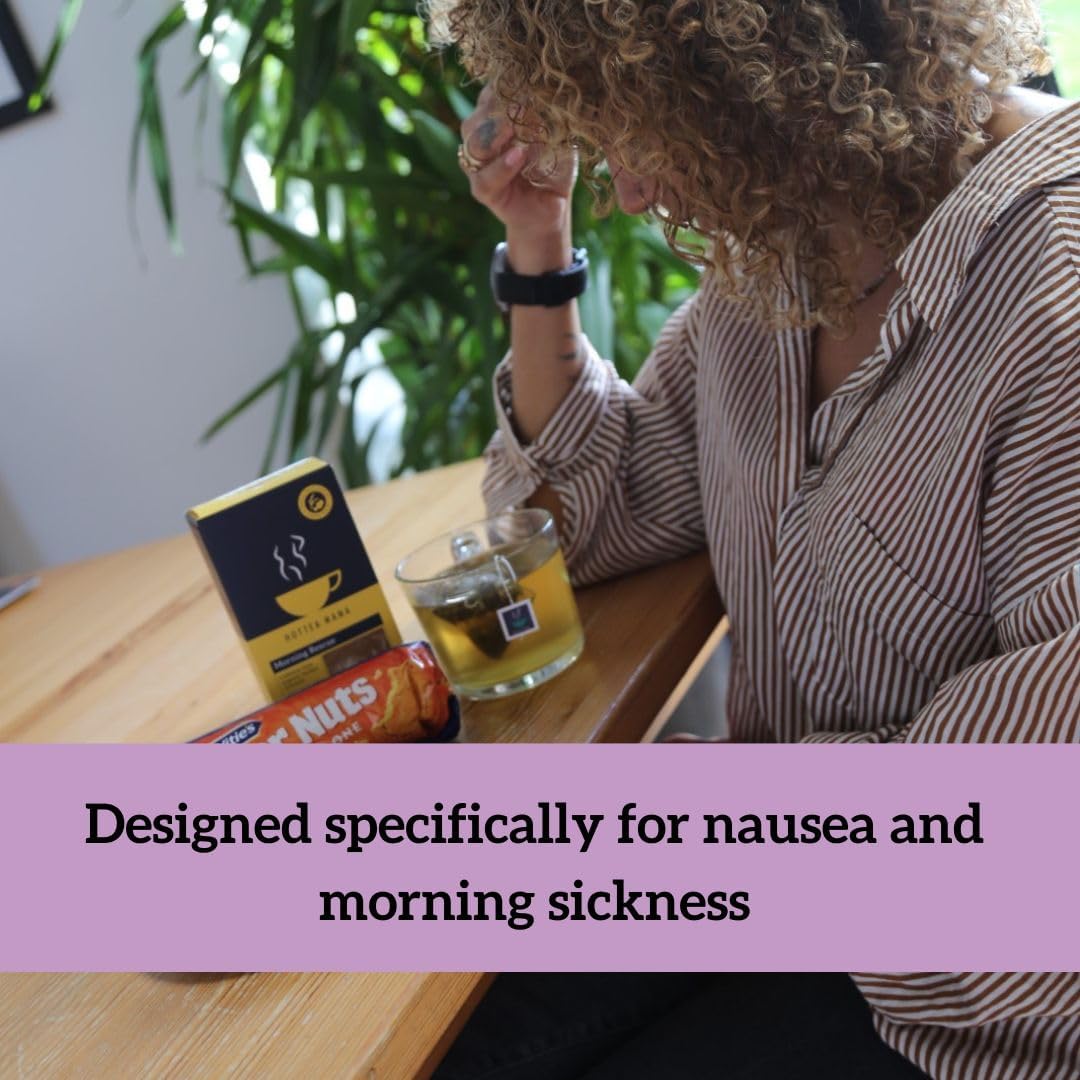 هوت تي ماما شاي الأعشاب الصباحي العضوي المساعد للهضم 14 كيس