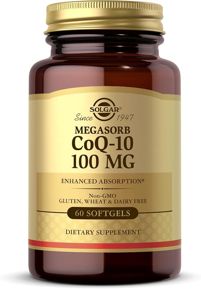 Solgar Megasorb Coq-10 100 Mg, 60 Softgels