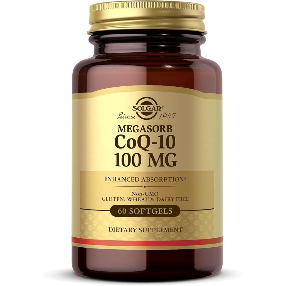 Solgar Megasorb Coq-10 100 Mg, 60 Softgels