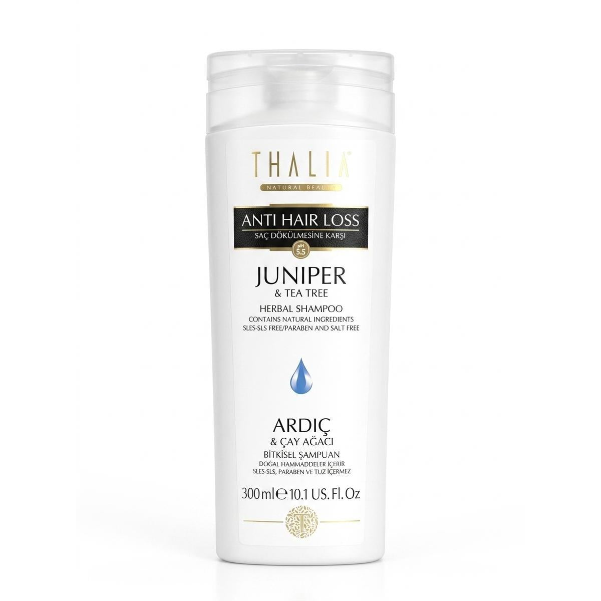 Thalia Juniper & Tea tree Anti Hair Loss Herbal Shampoo 300ML
