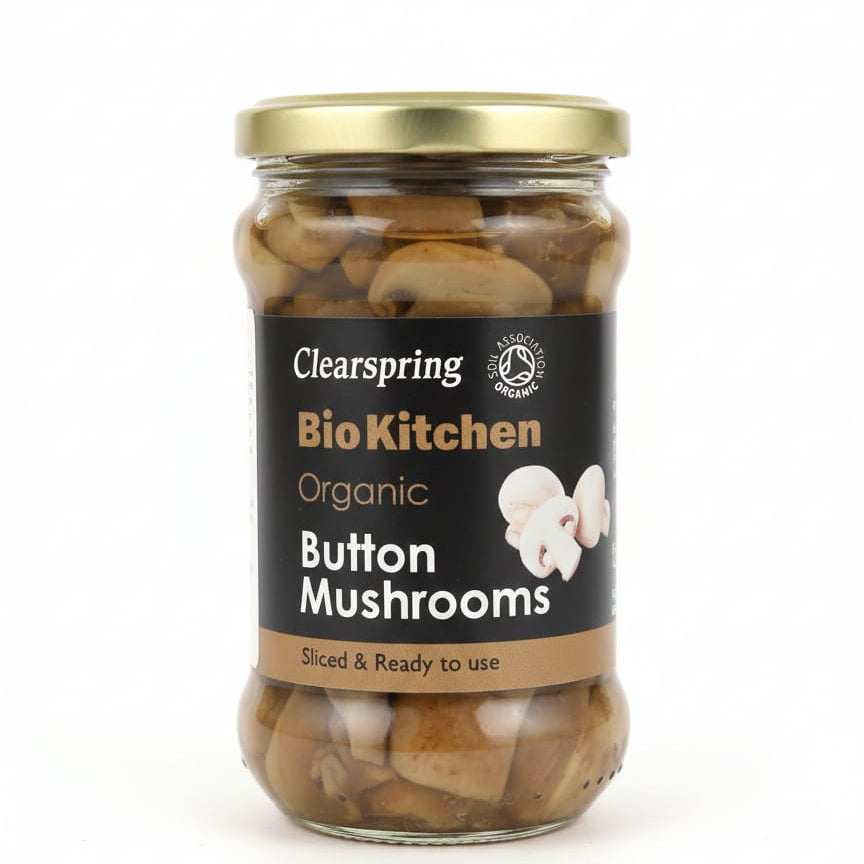Clearspring BioKitchen Organic Button Mushrooms 280g