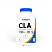 Nutricost CLA (Conjugated Linoleic Acid) 2,400mg, 120 Softgels - Gluten Free, Non-GMO, 800mg Per Softgel