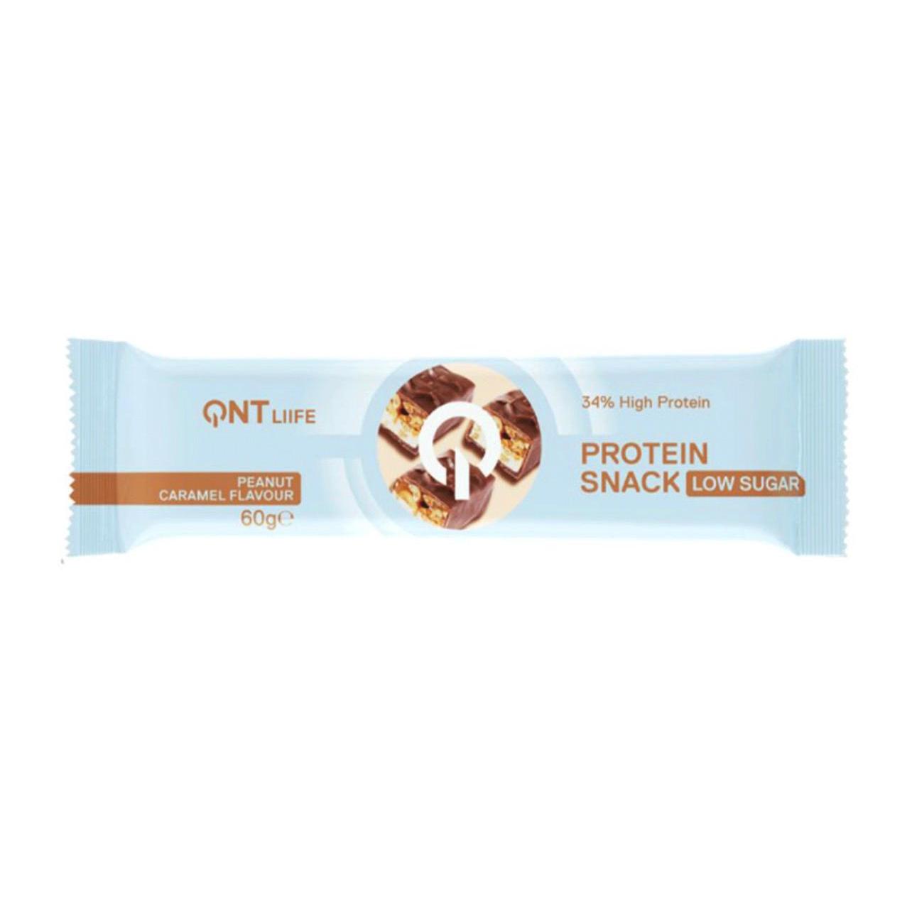 QNT Protein Snack Peanut Caramel 60g
