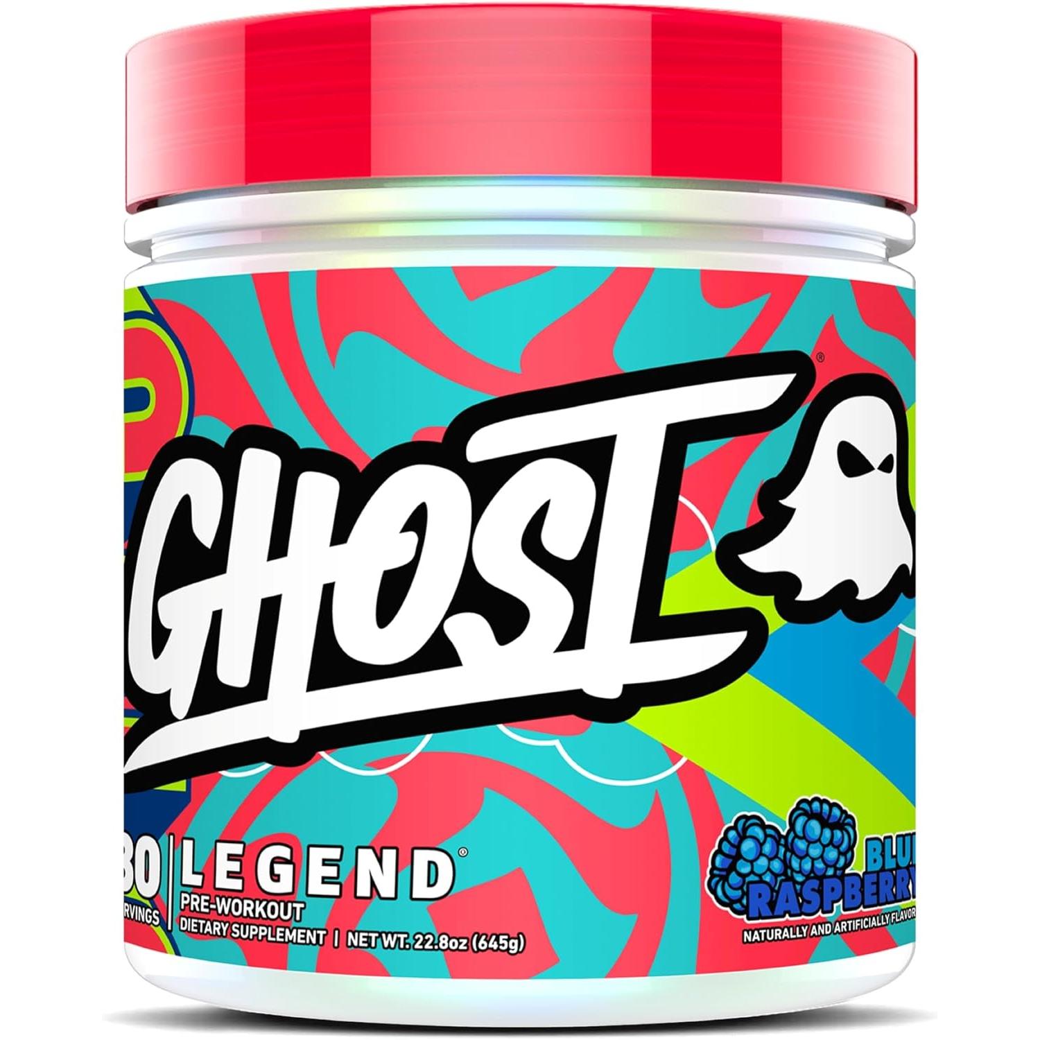 Ghost Legend Pre workout, Blue Raspberry 645g