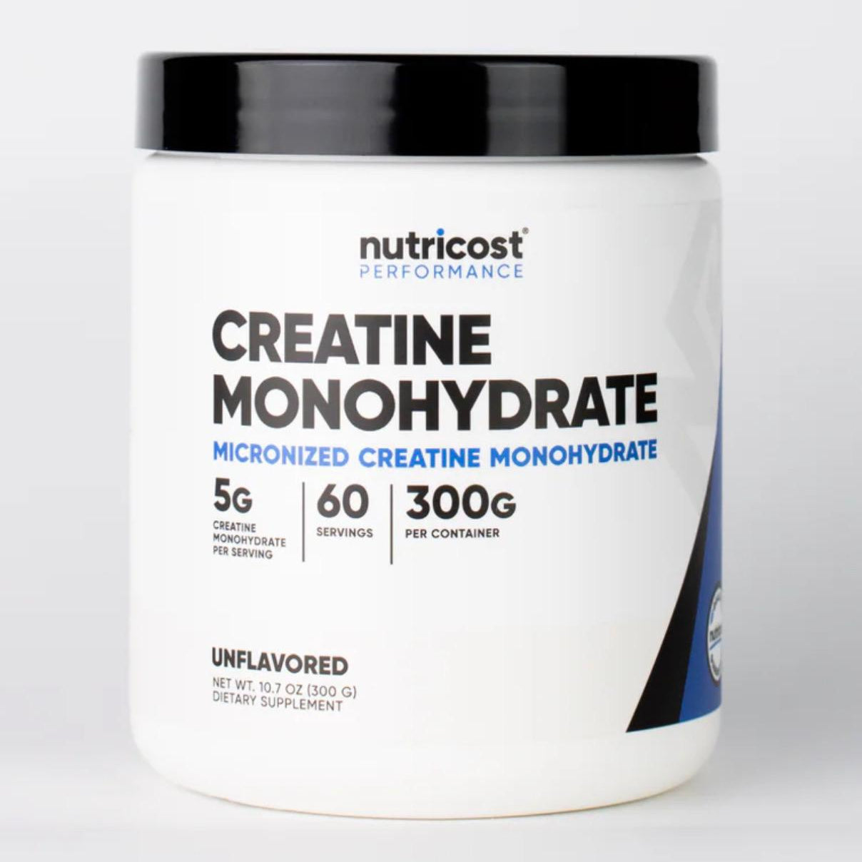 Nutricost Creatine Monohydrate Powder Unflavored 300g
