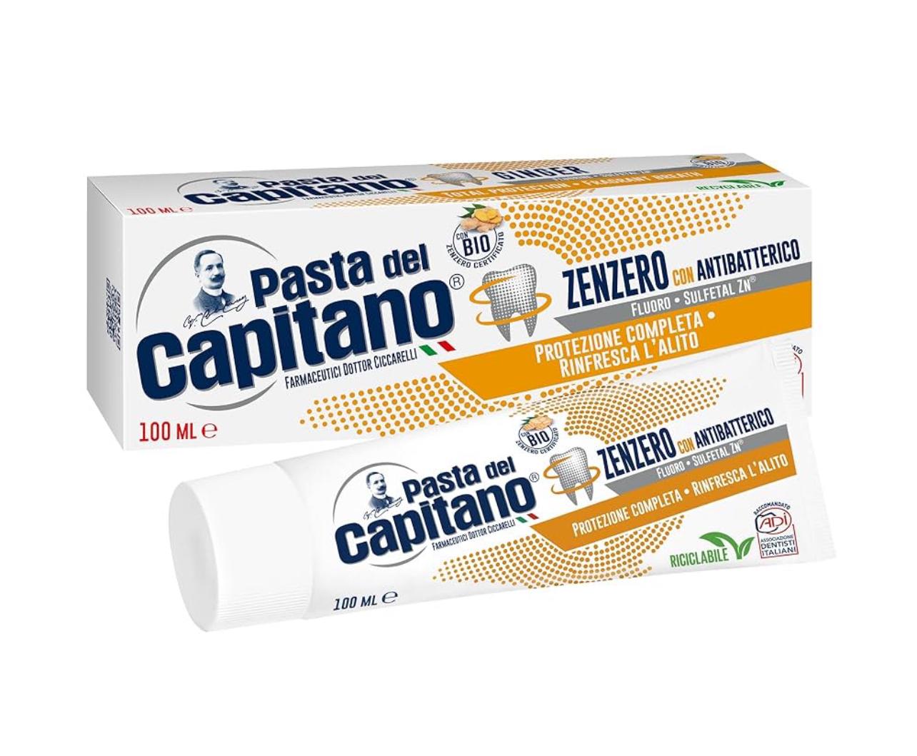 باستا ديل كابيتانو معجون اسنان بالزنجبيل 100 مل