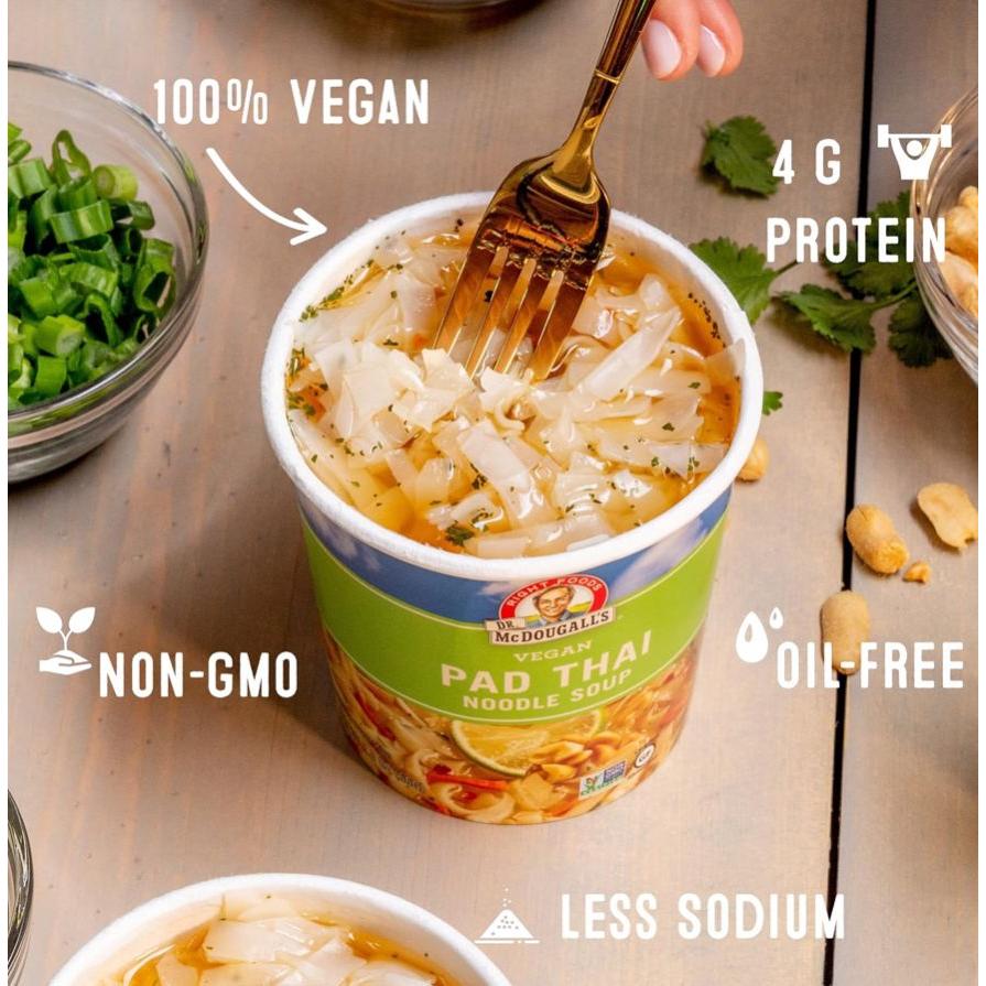 Dr. McDougall's Pad Thai Noodle Big Soup Cup 56g