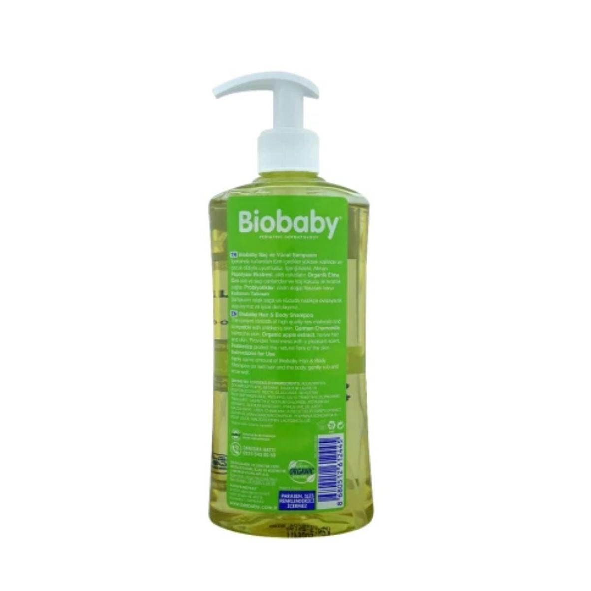 Biobaby Baby Shampoo (Hair and Body) 500ml